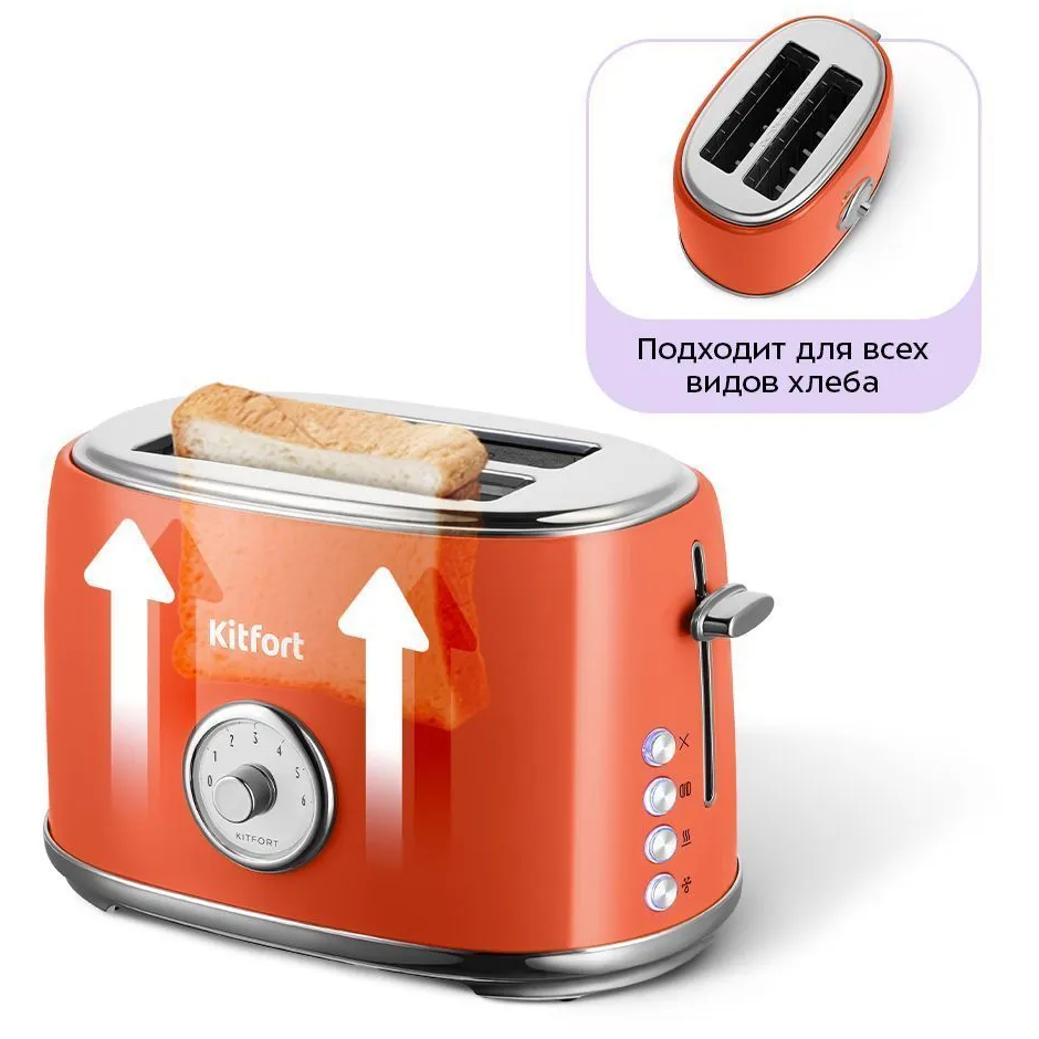 Тостер Kitfort KT-6456 - фото 3
