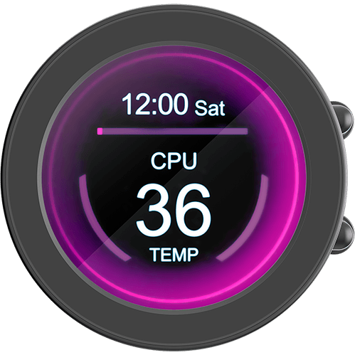 Система жидкостного охлаждения SAMA Q70 Black - Q70-BKWAYNO3-G - фото 9