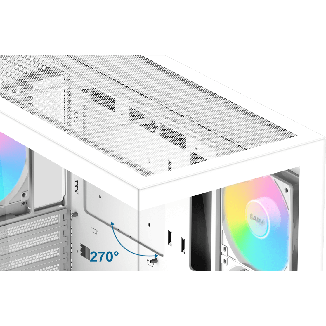 Корпус SAMA V50 White - V50-WHADA4X1-GL - фото 5