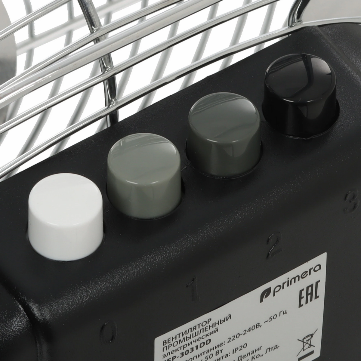 Напольный вентилятор Primera FFP-3031DD Silver - фото 4
