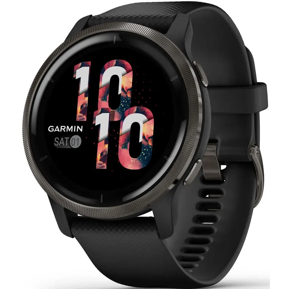 Умные часы Garmin Venu 2 Black - 010-02430-11
