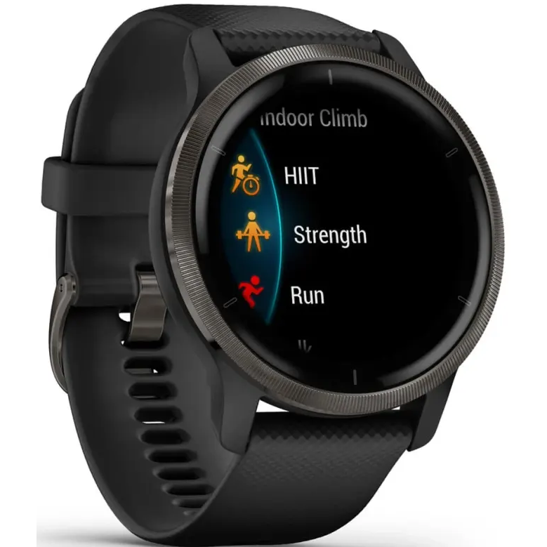 Умные часы Garmin Venu 2 Black - 010-02430-11 - фото 3