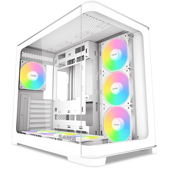 Корпус SAMA V60 White - V60-WHADA7X1-GL