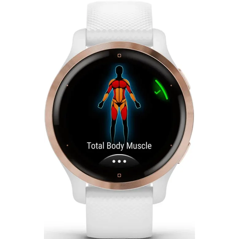 Умные часы Garmin Venu 2S Rose Gold/White - 010-02429-13 - фото 4