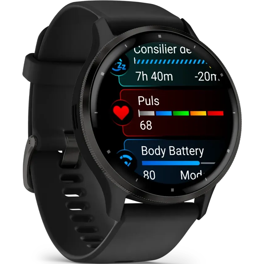 Умные часы Garmin Venu 3 Black - 010-02784-01 - фото 3