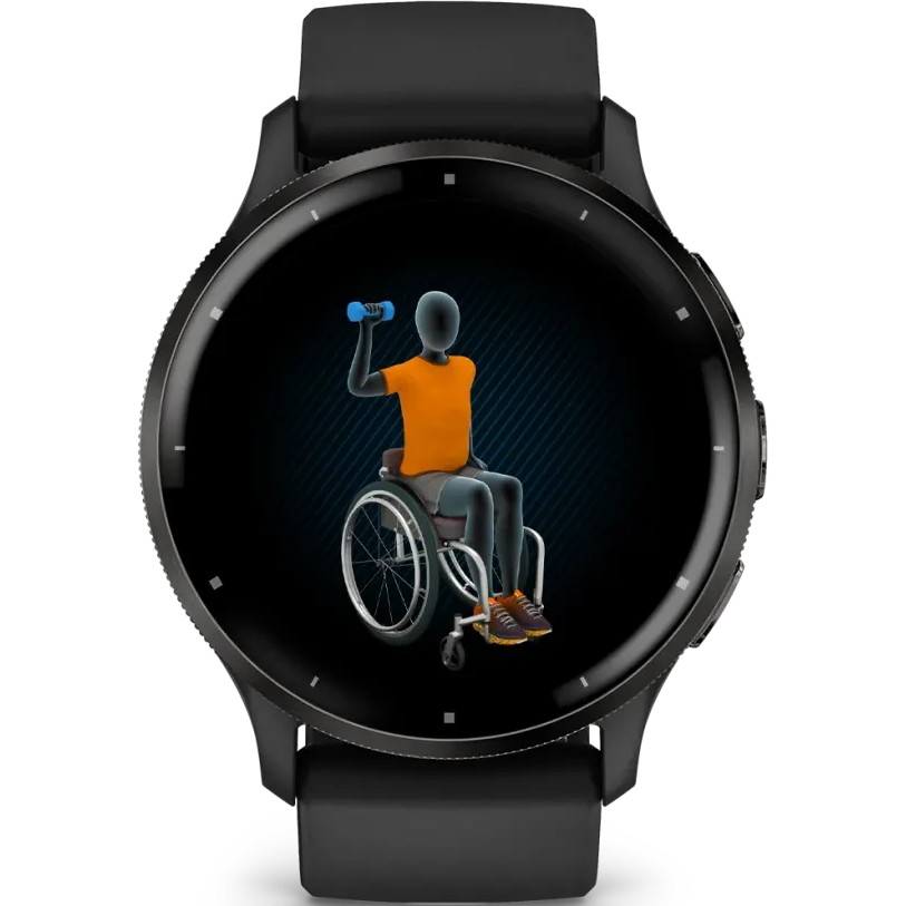 Умные часы Garmin Venu 3 Black - 010-02784-01 - фото 5