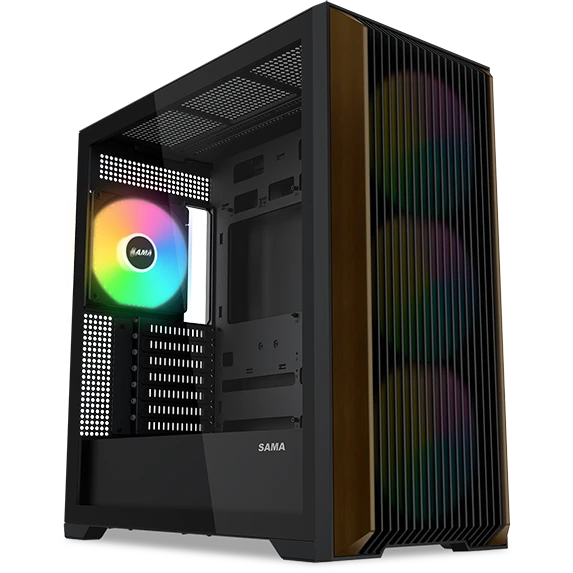Корпус SAMA Z60 Black - Z60-BKAWA4X1-GL