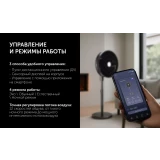 Напольный вентилятор Polaris PSF 3315 Wi-Fi IQ Home Grey