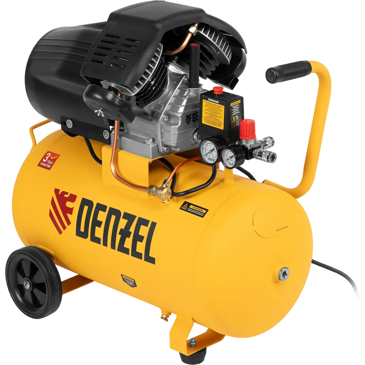 Компрессор Denzel DCV1800/50 - 58168 - фото 2
