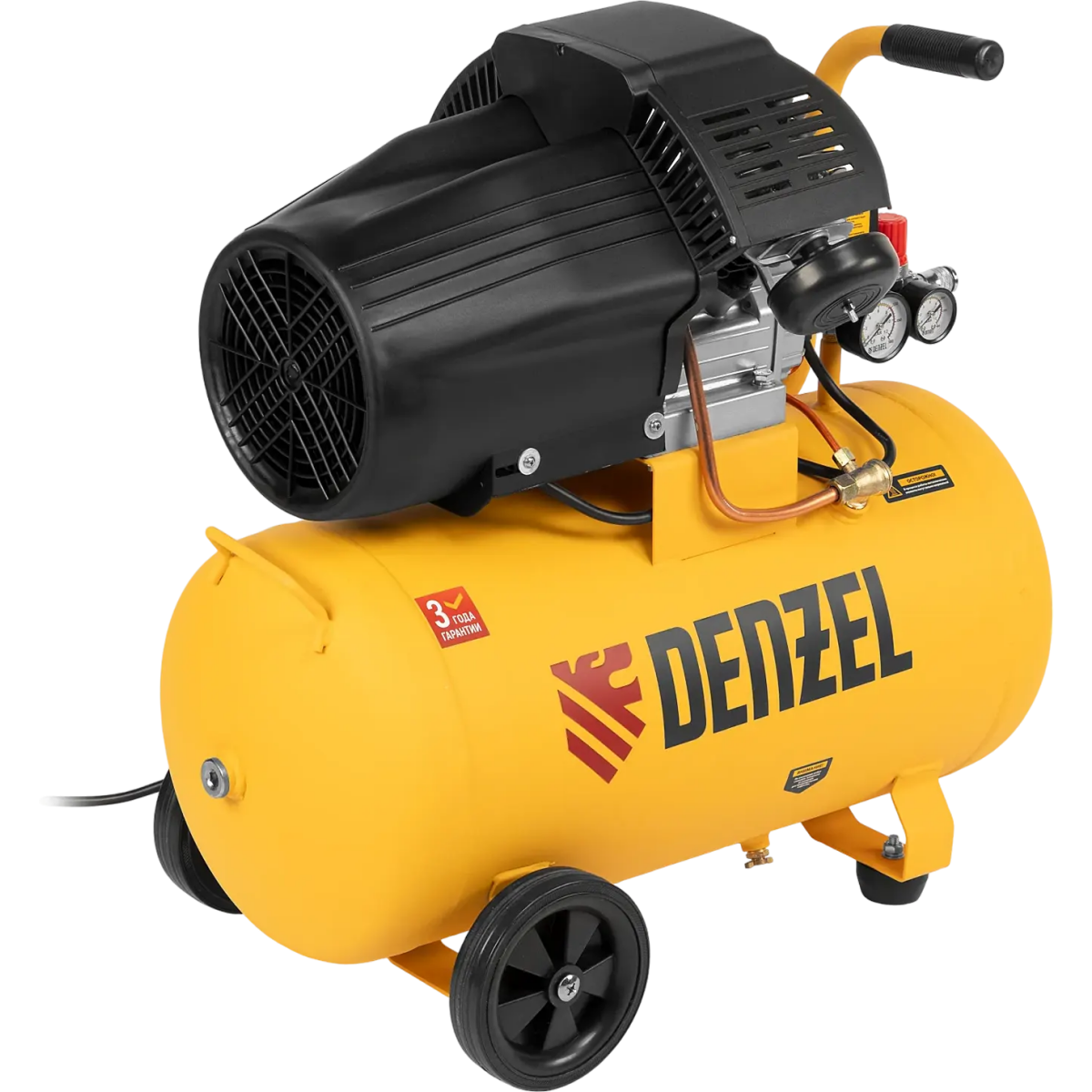 Компрессор Denzel DCV1800/50 - 58168 - фото 3