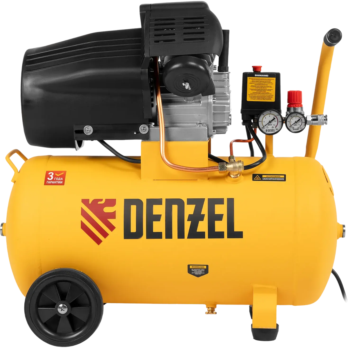 Компрессор Denzel DCV1800/50 - 58168 - фото 5