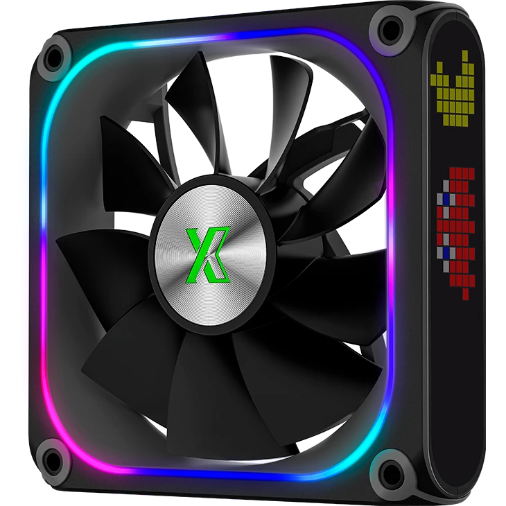 Вентилятор для корпуса XASTRA FZ120B ARGB Reverse Black - FZ120-1BA-CRX-GL - фото 2