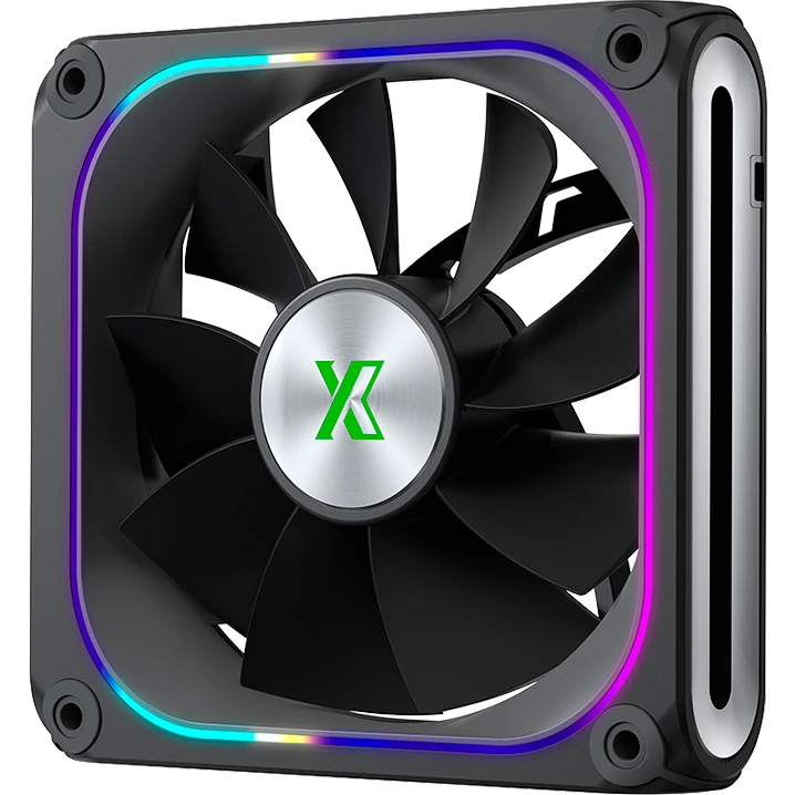 Вентилятор для корпуса XASTRA FZ120B ARGB Reverse Black - FZ120-1BA-CRX-GL - фото 3