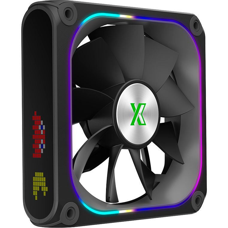 Вентилятор для корпуса XASTRA FZ120B ARGB Reverse Black - FZ120-1BA-CRX-GL - фото 4