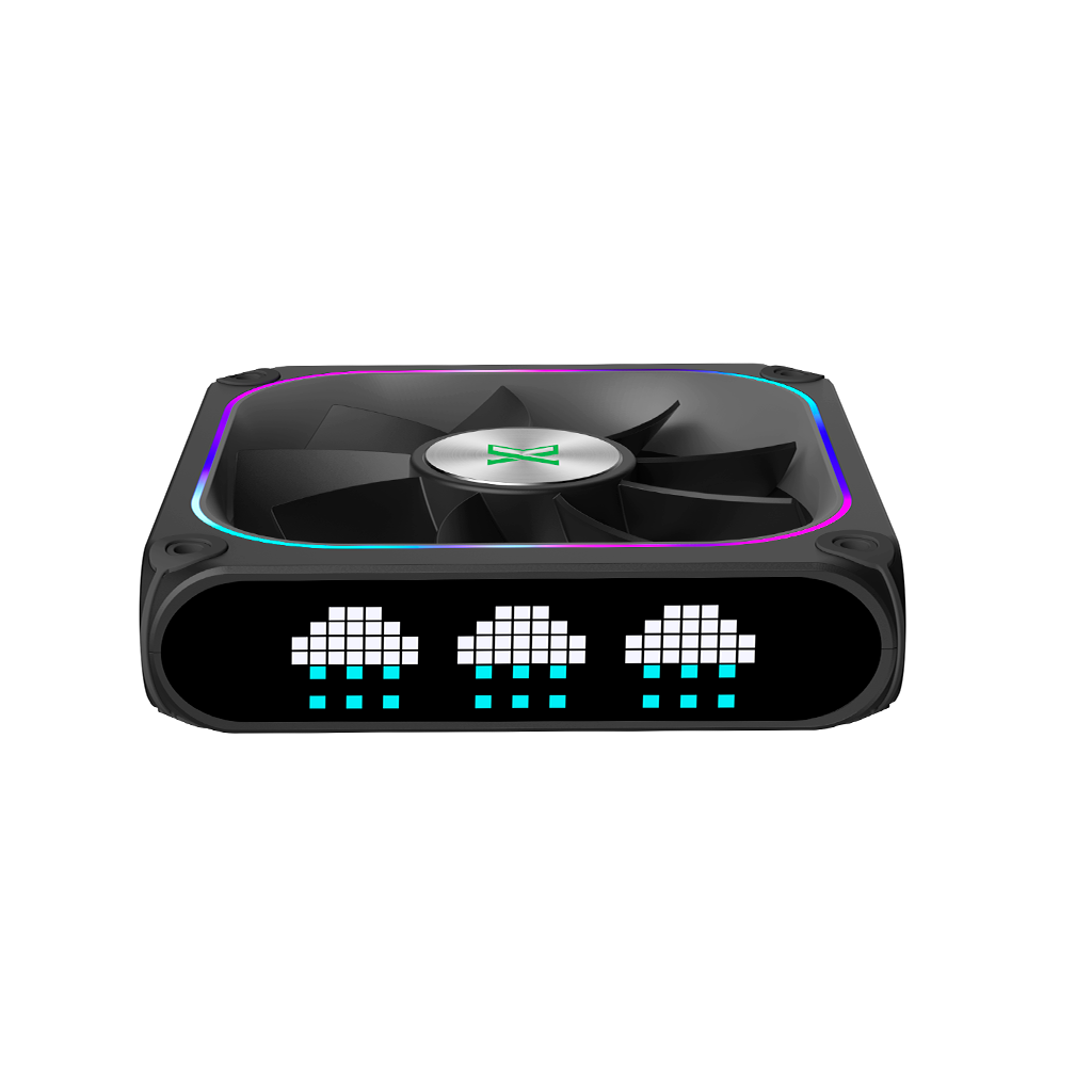 Вентилятор для корпуса XASTRA FZ120B ARGB Reverse Black - FZ120-1BA-CRX-GL - фото 6