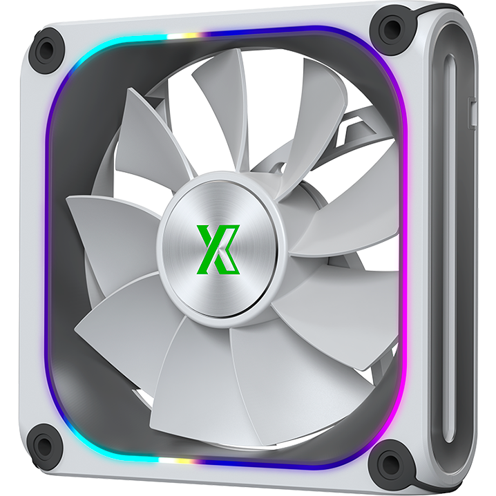 Вентилятор для корпуса XASTRA FZ120W ARGB Reverse White - FZ120-1WA-CRX-GL - фото 2