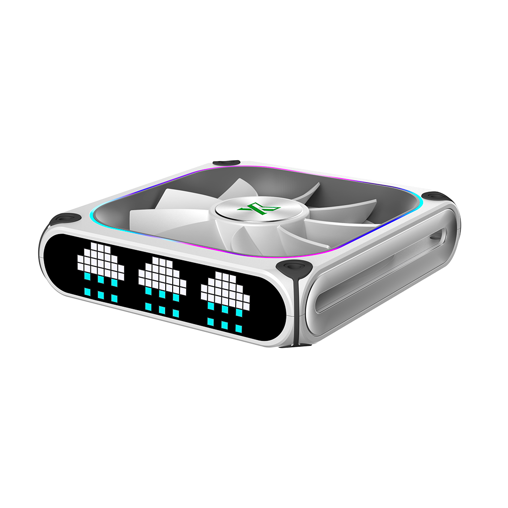 Вентилятор для корпуса XASTRA FZ120W ARGB Reverse White - FZ120-1WA-CRX-GL - фото 6