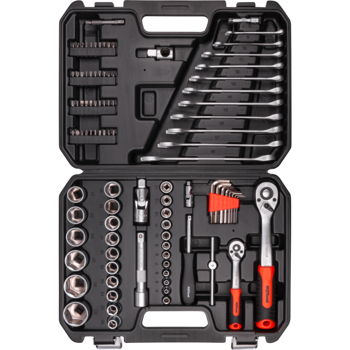 Набор инструментов AV Steel AV-011097 - фото 2