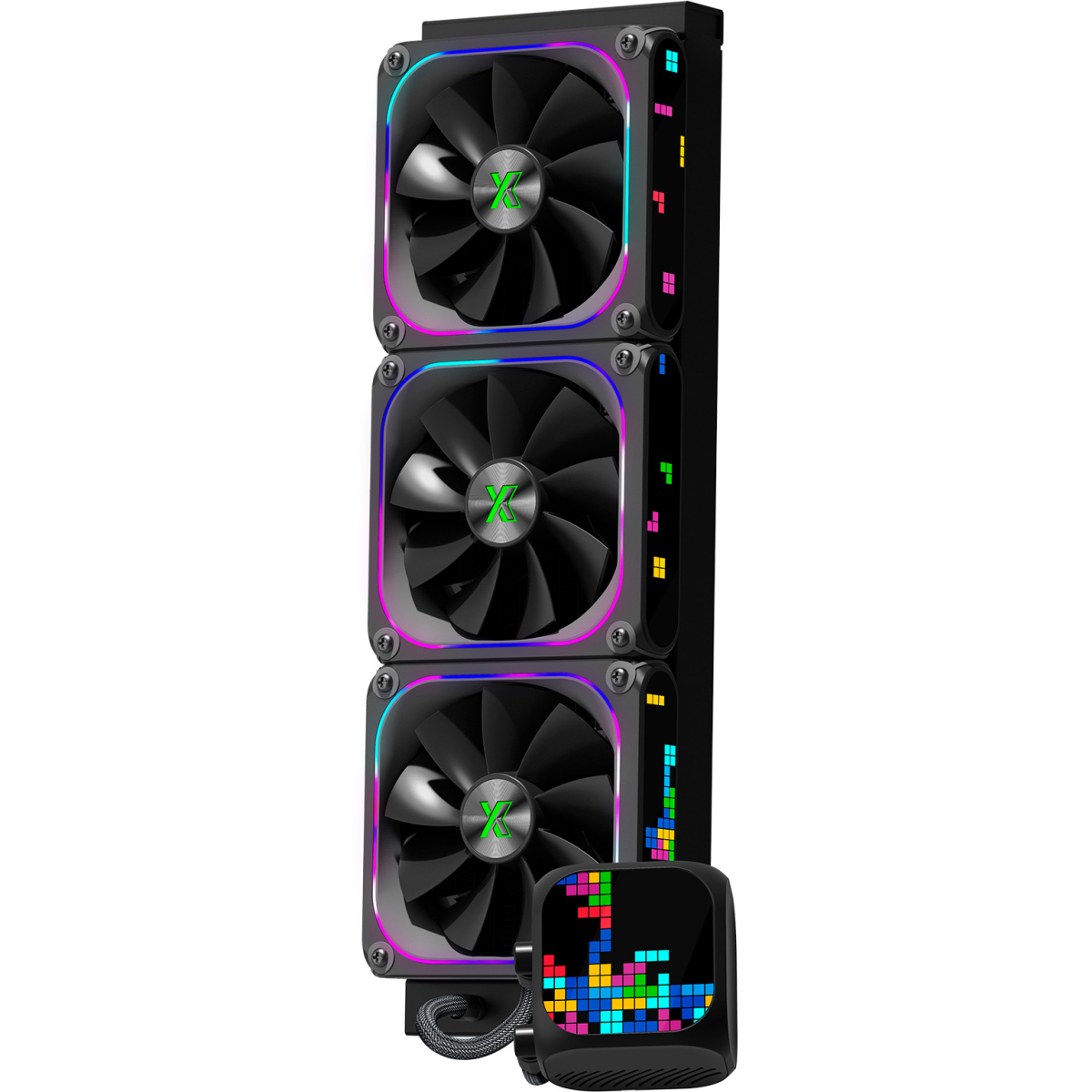 Система жидкостного охлаждения XASTRA LZ360 ARGB BK - LZ360-BKAFAX-GL