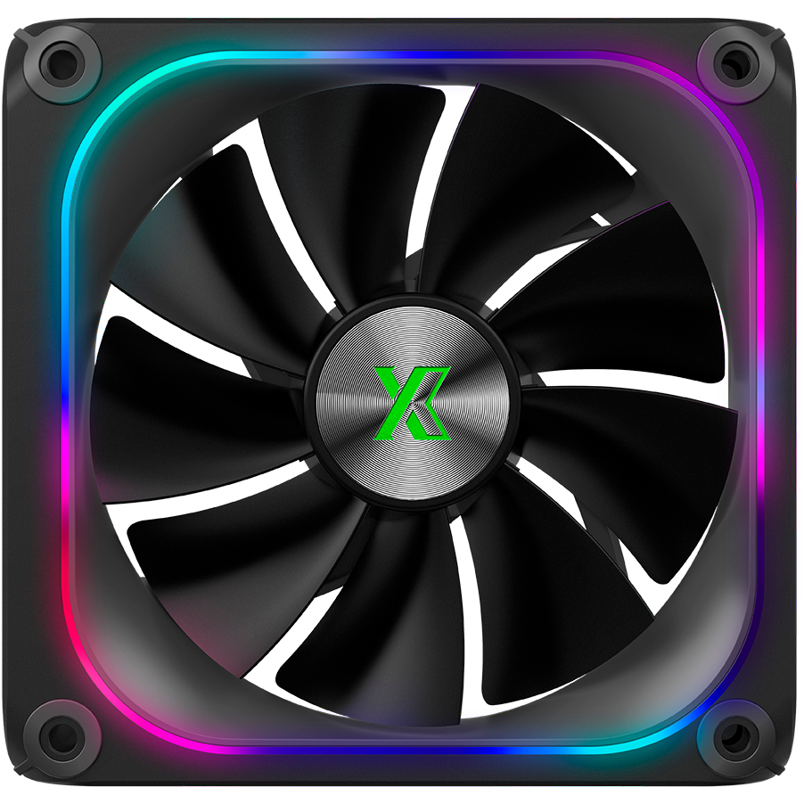 Система жидкостного охлаждения XASTRA LZ360 ARGB BK - LZ360-BKAFAX-GL - фото 8