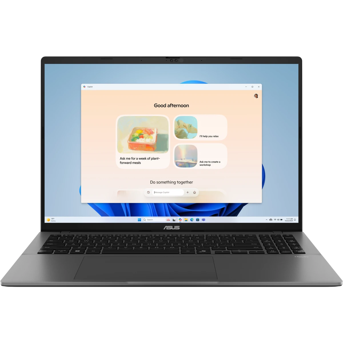 Ноутбук ASUS S3607CA Vivobook S16 Matte Gray (SH100) - S3607CA-SH100