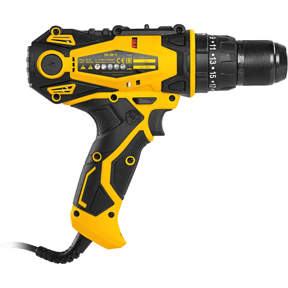 Дрель-шуруповёрт Denzel ISD-300-13 - 26211 - фото 3