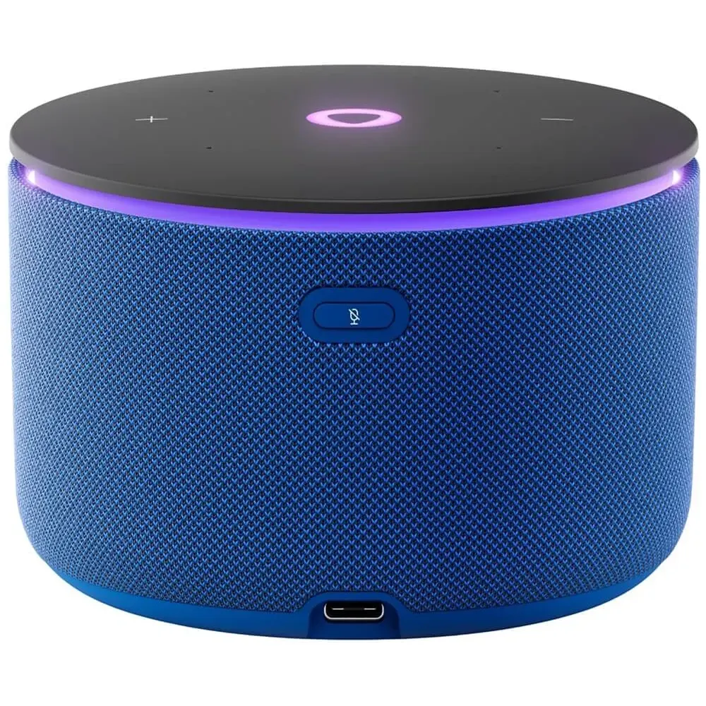 Умная колонка Яндекс Станция Мини 3 Про синий (YNDX-00059BLU) - фото 3