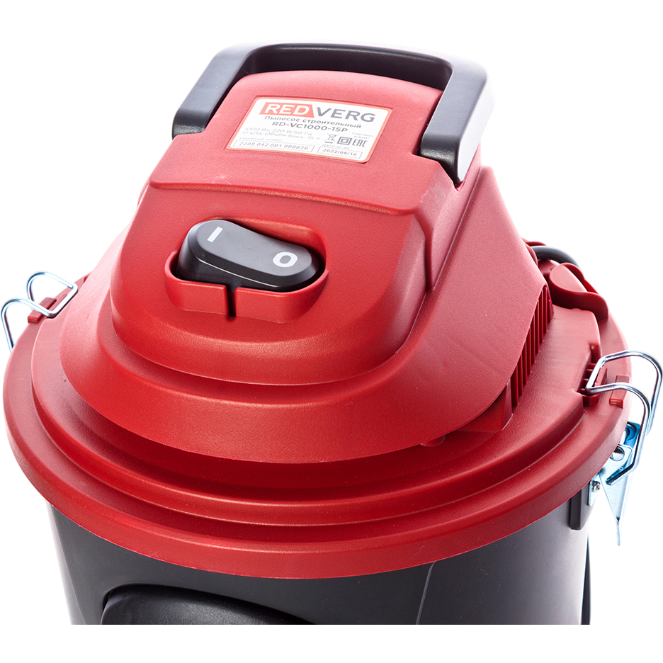 Профессиональный пылесос RedVerg RD-VC1000-15P - фото 2