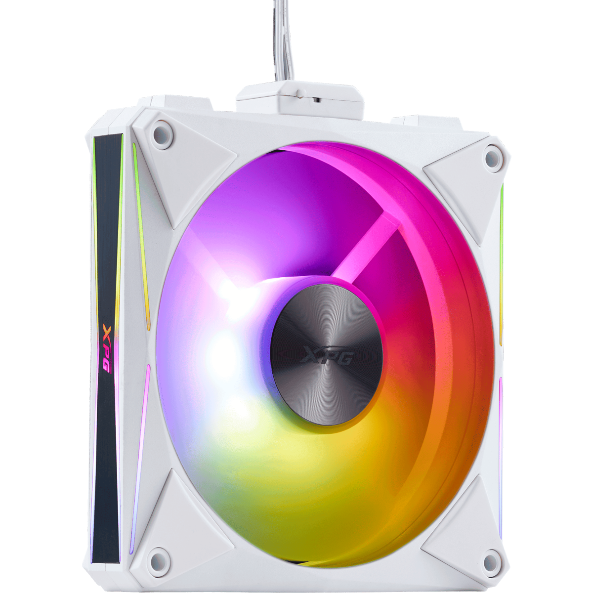 Вентилятор для корпуса ADATA XPG HURRICANE MAG 120 PWM ARGB White (4 шт.) - HURRICANEMAG120ARGBPWM4C-WHCWW - фото 3