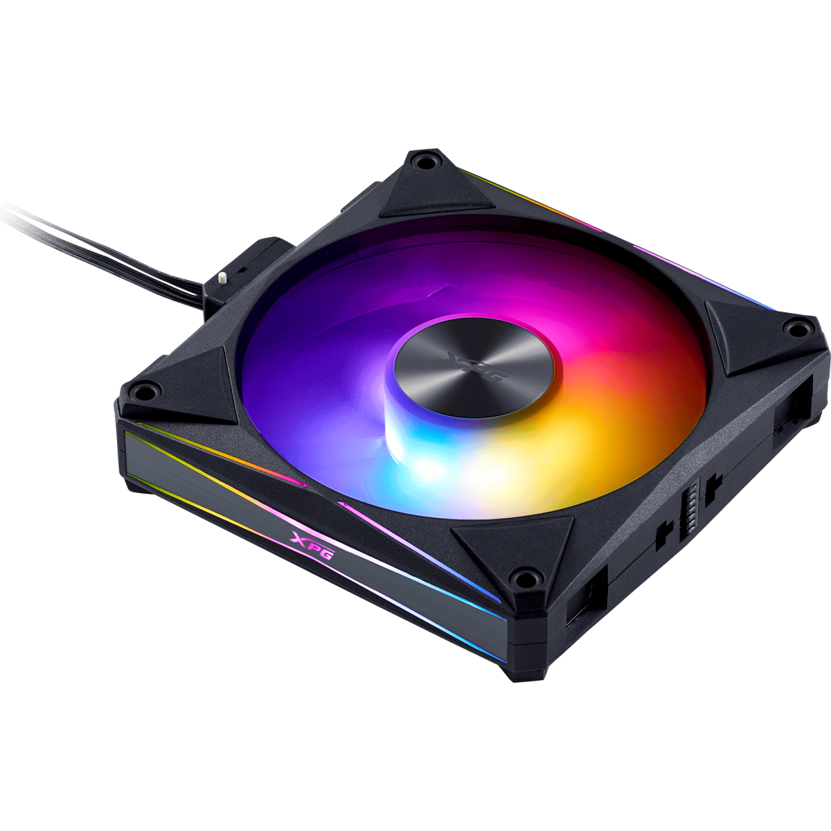 Вентилятор для корпуса ADATA XPG HURRICANE MAG 120 PWM ARGB Black (4 шт.) - HURRICANEMAG120ARGBPWM4C-BKCWW - фото 5