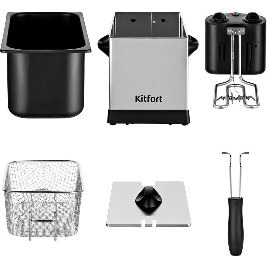 Фритюрница Kitfort KT-4052 - КТ-4052 - фото 6