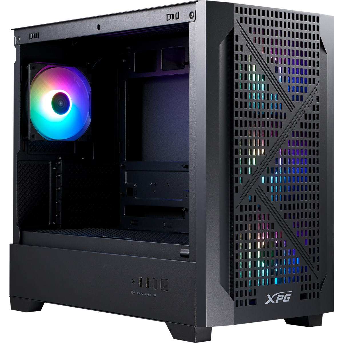 Корпус ADATA XPG LANDER 300 Black - LANDER300MAA-BKCWW - фото 4