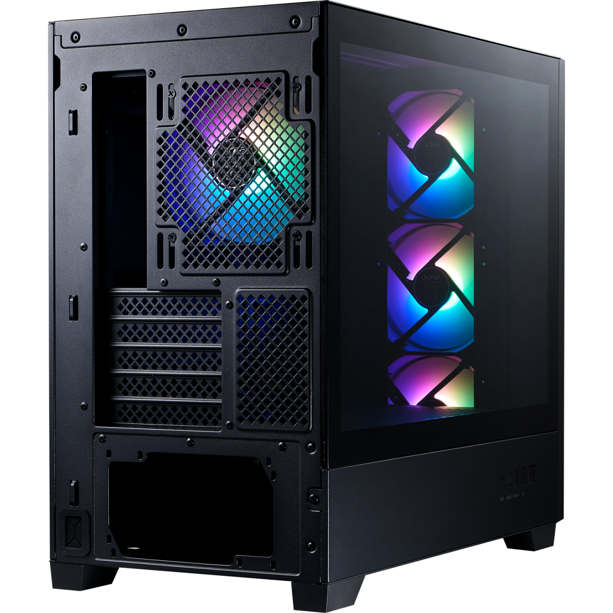 Корпус ADATA XPG LANDER 300 Black - LANDER300MAA-BKCWW - фото 7
