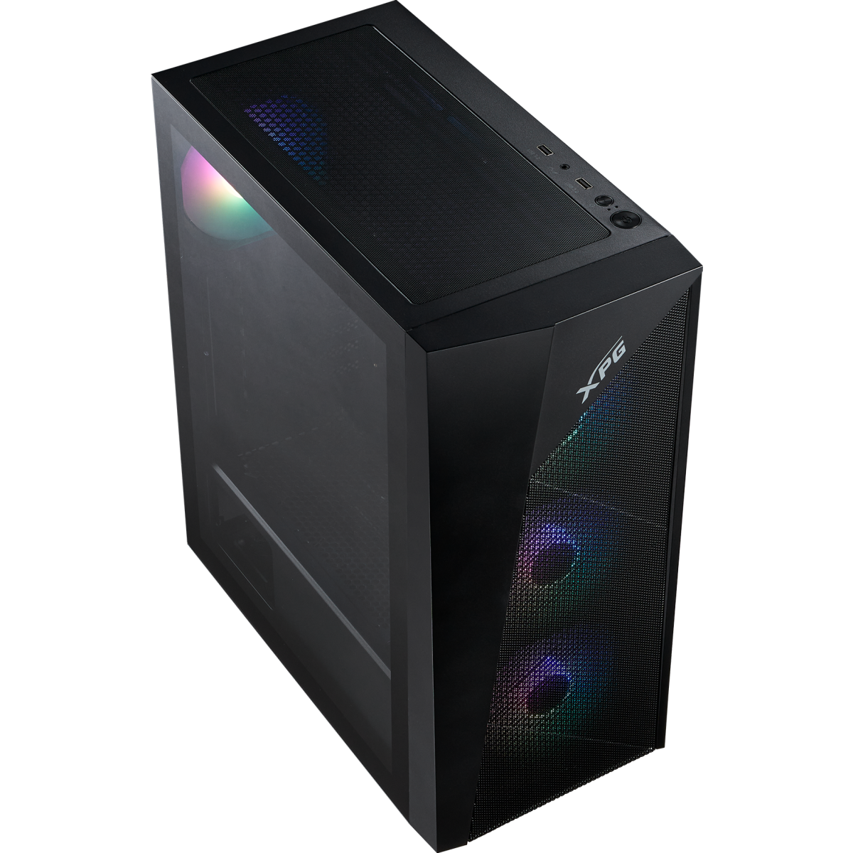 Корпус ADATA XPG LANDER 500 Black - LANDER500MTA-BKCWW - фото 4