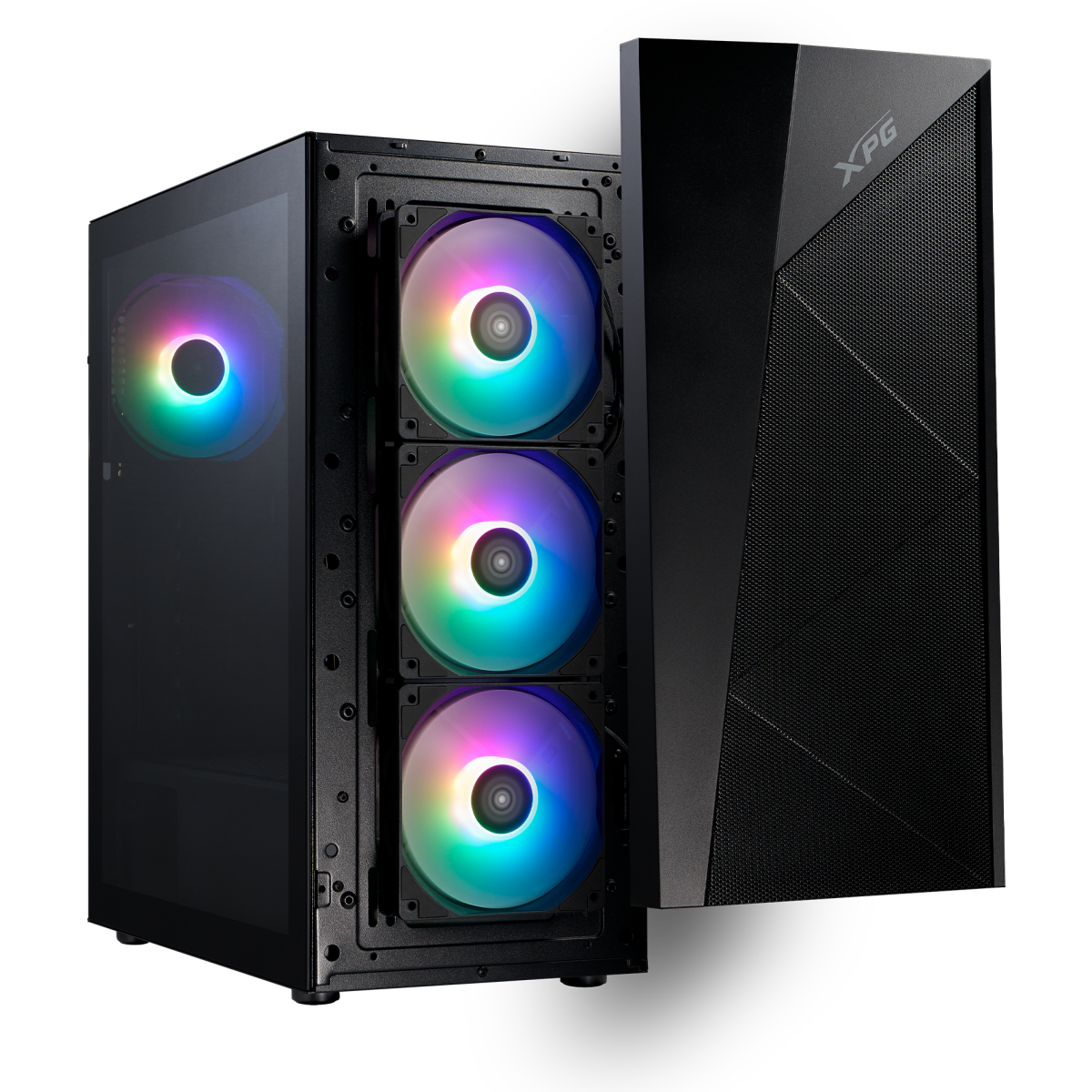 Корпус ADATA XPG LANDER 500 Black - LANDER500MTA-BKCWW - фото 8