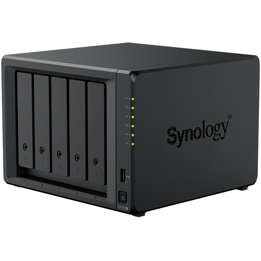 Сетевое хранилище (NAS) Synology DiskStation DS1525+ - фото 2