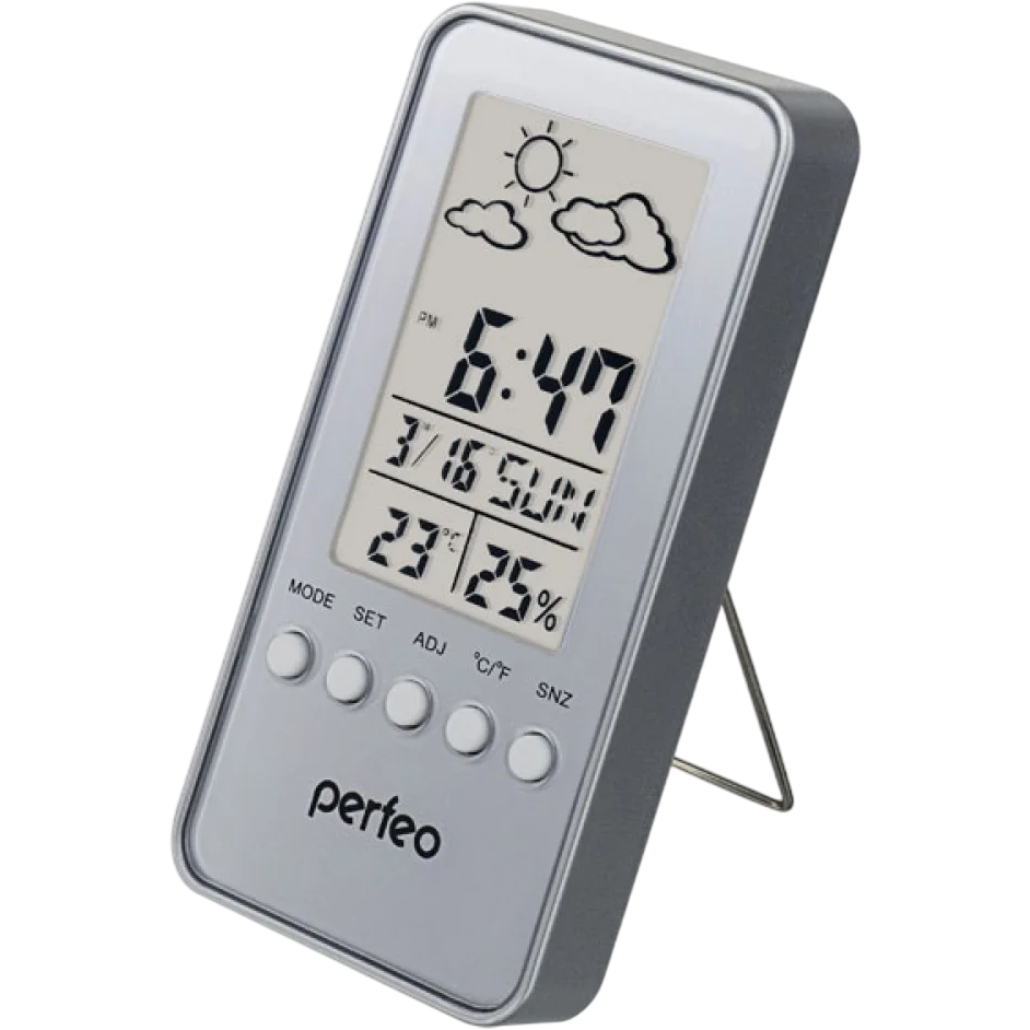 Метеостанция Perfeo Window Silver (PF-S002A) - PF_A4864