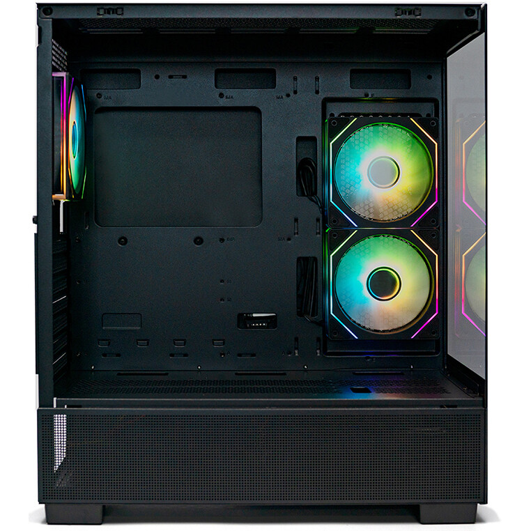 Корпус XASTRA Q500 3ARGB-C10 Black - Q500-3FM12A-C10 - фото 2