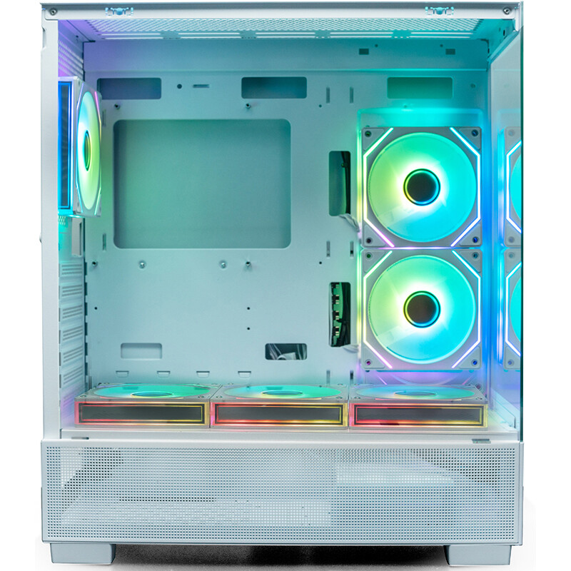 Корпус XASTRA Q500 6ARGB-C10-UC White - Q500-6FM12A-C10-UC-WH - фото 3