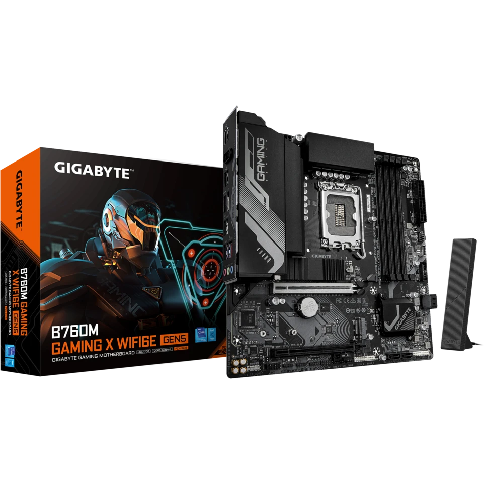 Материнская плата Gigabyte B760M GAMING X WIFI6E GEN5 - фото 4