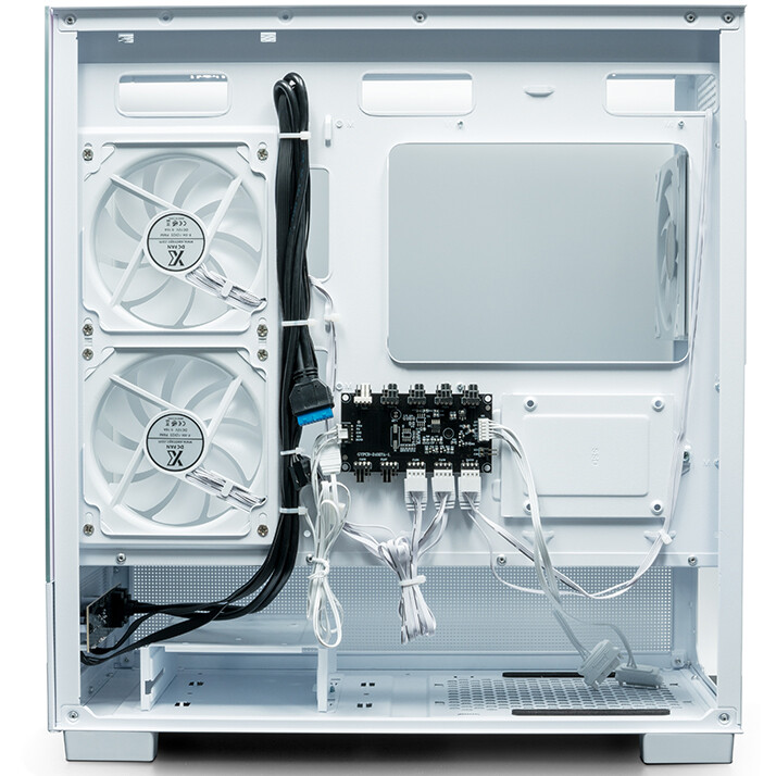 Корпус XASTRA Q500M 3ARGB-C10 White - Q500M-3FM12A-C10-WH - фото 3