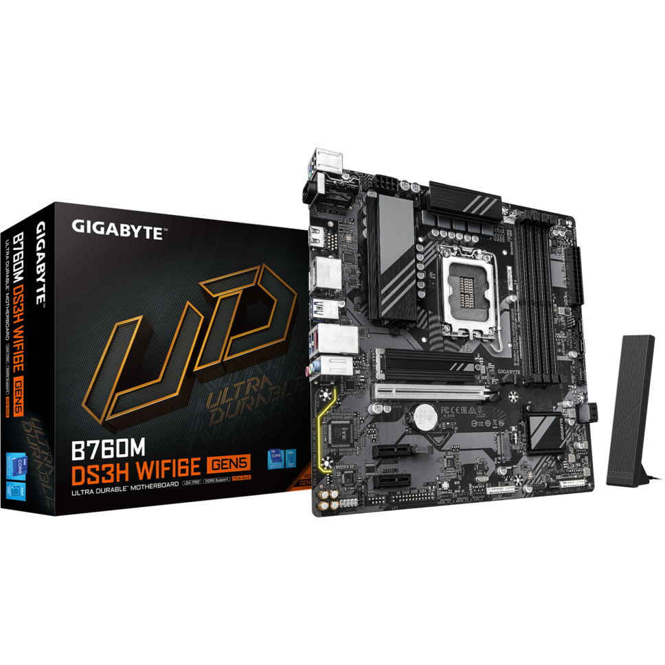 Материнская плата Gigabyte B760M DS3H WIFI6E GEN5 - фото 4