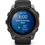 Умные часы Garmin Fenix 8 51mm AMOLED Grey/Black (010-02905-00)