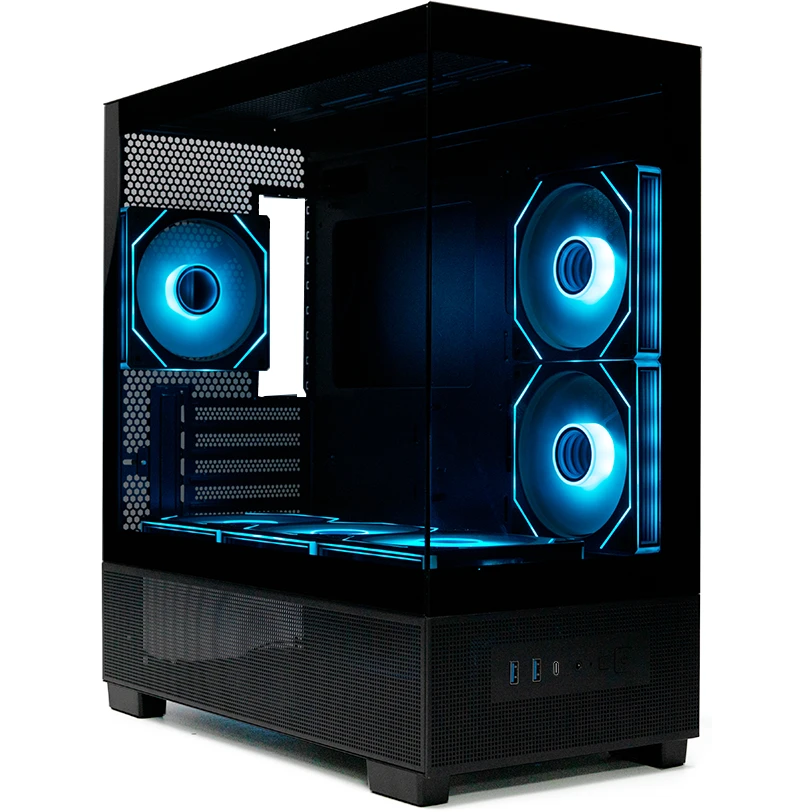 Корпус XASTRA Q500M 6ARGB-C10-UC Black - Q500M-6FM12A-C10-UC - фото 2