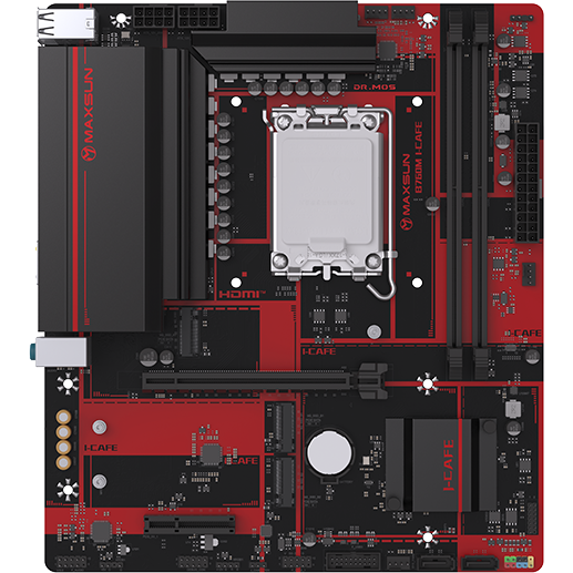 Материнская плата Maxsun B760M I-CAFE