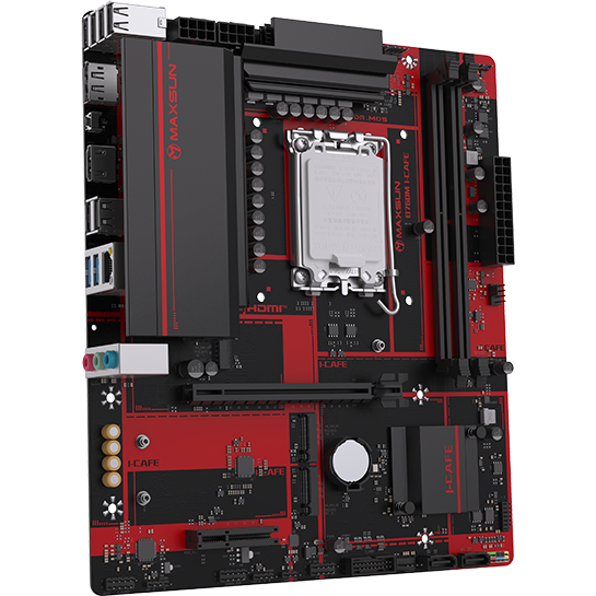 Материнская плата Maxsun B760M I-CAFE - MS-B760M I-CAFE - фото 3