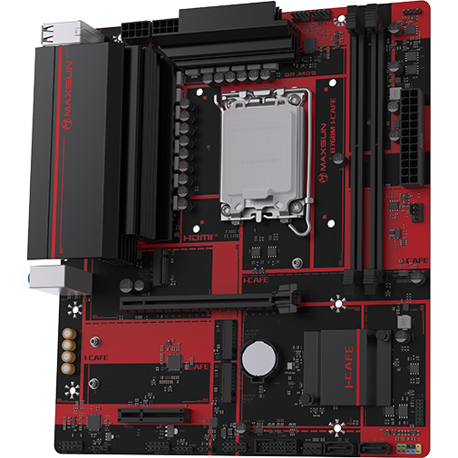 Материнская плата Maxsun B760M I-CAFE - MS-B760M I-CAFE - фото 4