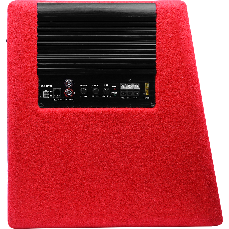 Сабвуфер УРАЛ АС-У12А Красный - фото 3