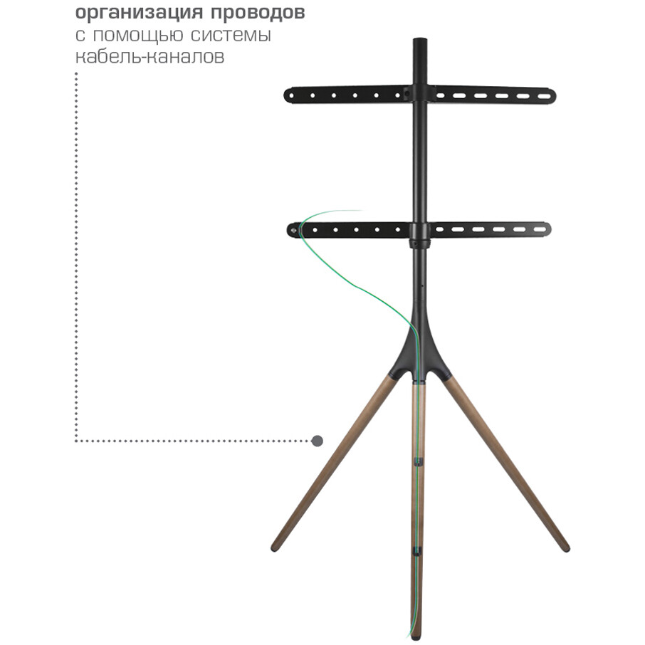 Мобильная стойка Kromax OMEGA-11 Black - 90553 - фото 7