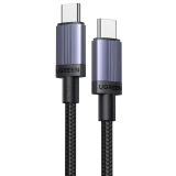 Кабель USB Type-C - USB Type-C, 1м, UGREEN L528 Space Gray (65832)